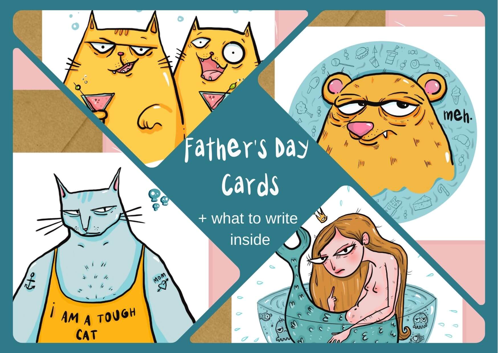 Fathers day from the hot sale cat